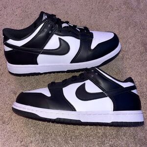 Kids Nike Panda Dunk Low Sneakers